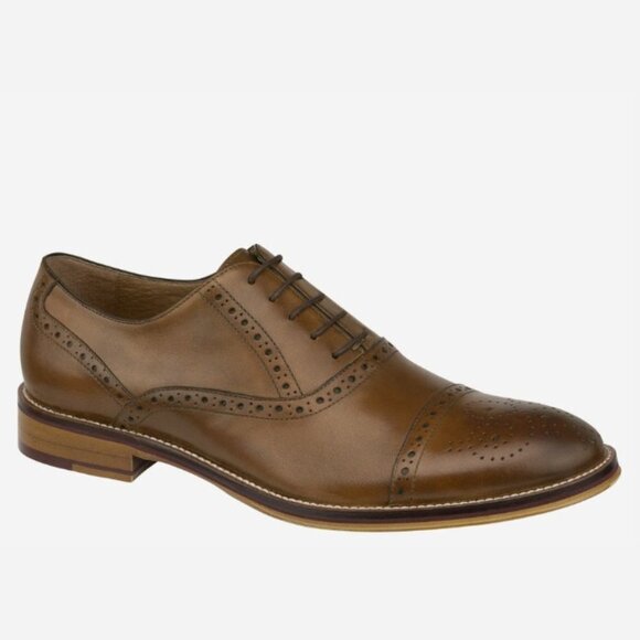 Johnston Murphy Men's Conard Cap Toe Oxford Shoe - 12M - Picture 1 of 8